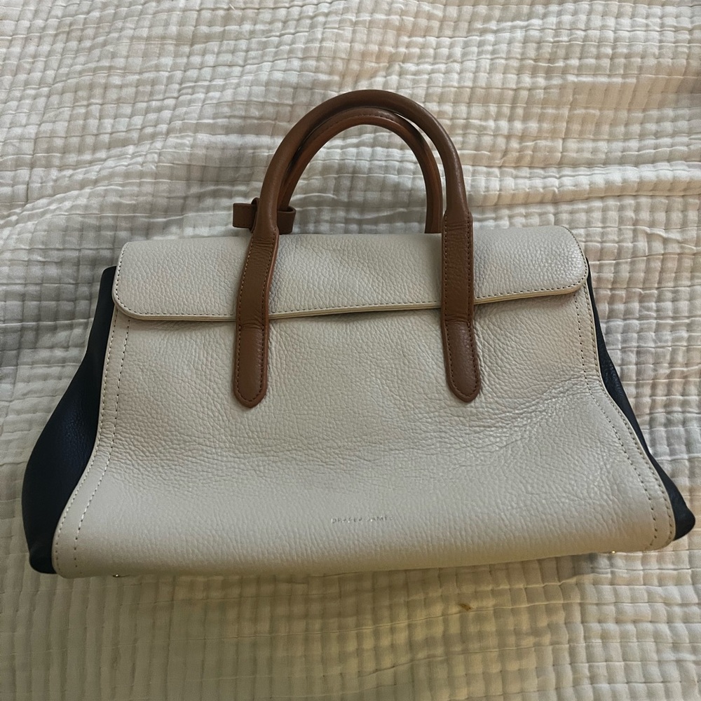 Draper James pebble leather handbag